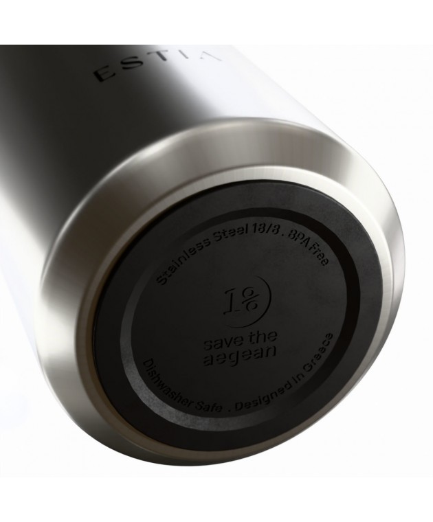 ESTIA ΘΕΡΜΟΣ LENS SAVE THE AEGEAN 360ml BRUSHED ΘΕΡΜΟΣ-ΠΑΓΟΥΡΙΑ