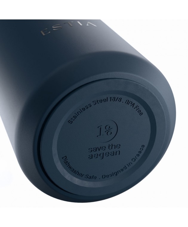 ESTIA ΘΕΡΜΟΣ LENS SAVE THE AEGEAN 360ml INDIGO ΘΕΡΜΟΣ-ΠΑΓΟΥΡΙΑ