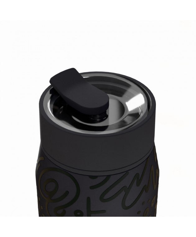 ESTIA ΘΕΡΜΟΣ LENS SAVE THE AEGEAN 360ml NOIR ECHO ΘΕΡΜΟΣ-ΠΑΓΟΥΡΙΑ