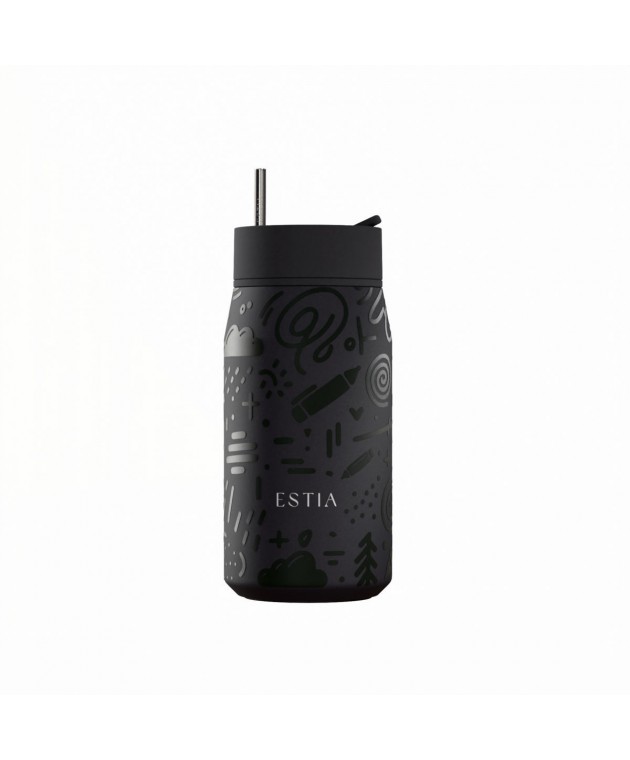 ESTIA ΘΕΡΜΟΣ LENS SAVE THE AEGEAN 360ml NOIR ECHO ΘΕΡΜΟΣ-ΠΑΓΟΥΡΙΑ