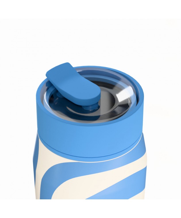 ESTIA ΘΕΡΜΟΣ LENS SAVE THE AEGEAN 360ml OCEAN WAVES ΘΕΡΜΟΣ-ΠΑΓΟΥΡΙΑ