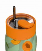 ESTIA ΘΕΡΜΟΣ LENS SAVE THE AEGEAN 360ml PEACH GARDEN ΘΕΡΜΟΣ-ΠΑΓΟΥΡΙΑ