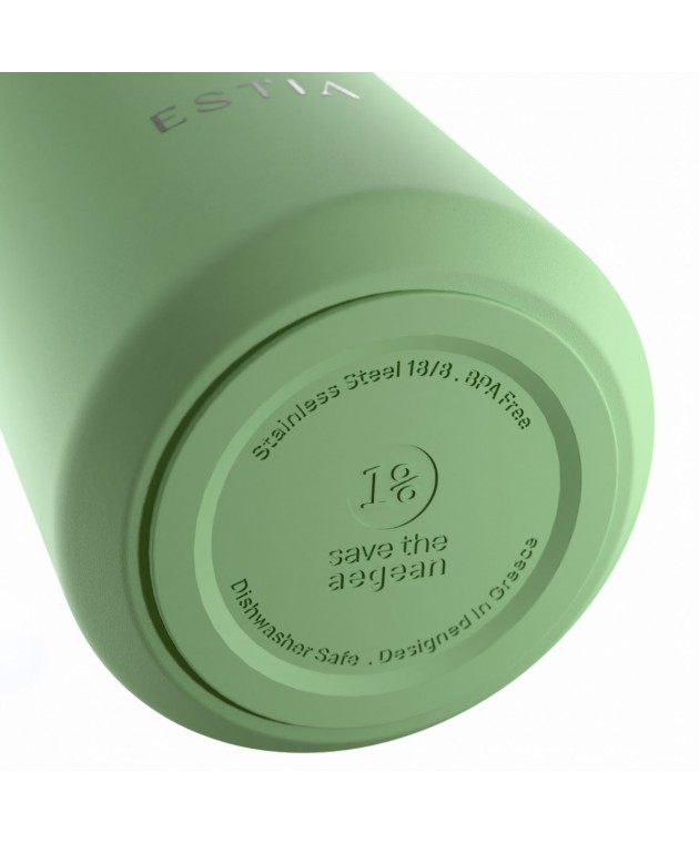 ESTIA ΘΕΡΜΟΣ LENS SAVE THE AEGEAN 360ml PINE ΘΕΡΜΟΣ-ΠΑΓΟΥΡΙΑ