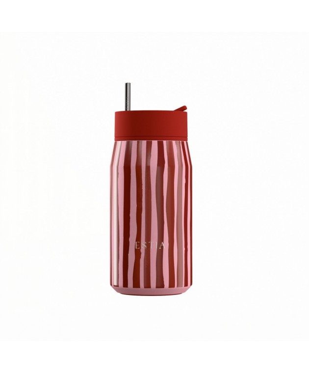 ESTIA ΘΕΡΜΟΣ LENS SAVE THE AEGEAN 360ml VIVA STRIPE ΘΕΡΜΟΣ-ΠΑΓΟΥΡΙΑ