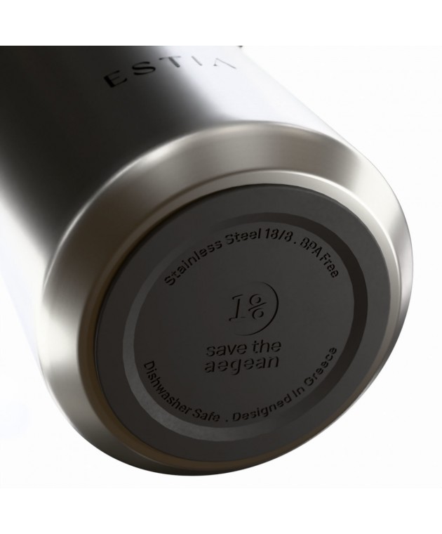 ESTIA ΘΕΡΜΟΣ PULSE  SAVE THE AEGEAN 500ml BRUSHED ΘΕΡΜΟΣ-ΠΑΓΟΥΡΙΑ