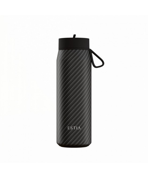 ESTIA ΘΕΡΜΟΣ PULSE  SAVE THE AEGEAN 500ml CARBON FIBRE ΘΕΡΜΟΣ-ΠΑΓΟΥΡΙΑ
