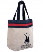 GREENWICH POLO CLUB ΤΣΑΝΤΑ ΘΑΛΑΣΣΗΣ 55Χ40 ESSENTIAL 5226 BLUE, TAUPE Τσάντες Θαλάσσης