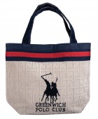 GREENWICH POLO CLUB ΤΣΑΝΤΑ ΘΑΛΑΣΣΗΣ 55Χ40 ESSENTIAL 5226 BLUE, TAUPE Τσάντες Θαλάσσης