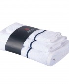 GREENWICH POLO CLUB ΣΕΤ ΠΕΤΣΕΤΕΣ 3 ΤΕΜΑΧΙΩΝ COZY 4100 WHITE Σετ πετσέτες Mπάνιου