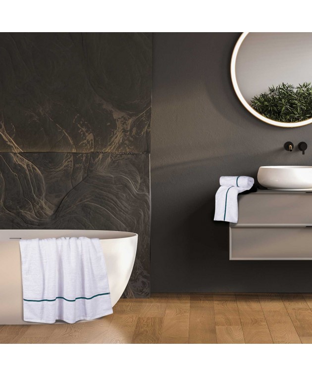 GREENWICH POLO CLUB ΣΕΤ ΠΕΤΣΕΤΕΣ 3 ΤΕΜΑΧΙΩΝ COZY 4100 WHITE Σετ πετσέτες Mπάνιου