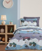 DAS KIDS ΖΕΥΓΟΣ ΜΑΞΙΛΑΡΟΘΗΚΕΣ 4926 GREEN, GREY 50Χ70+5 Παιδικές Μαξιλαροθήκες