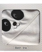 DAS BABY ΚΑΠΑ SMILE EMBROIDERY 4890 ΛΕΥΚΟ 80Χ80 Βρεφικές Κάπες