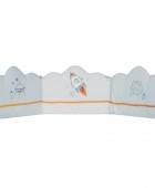 DAS BABY ΠΑΝΤΑ ΚΟΥΝΙΑΣ FUN DIGITAL PRINT 4877 ΓΚΡΙ, ΚΙΤΡΙΝΟ, ΜΠΛΕ 45Χ195 Βρεφικές Πάντες Κούνιας