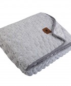 GREENWICH POLO CLUB ΚΟΥΒΕΡΤΑ FLEECE ΑΓΚΑΛΙΑΣ ESSENTIAL 8837 GREY 80Χ110 Αγκαλιάς-Λίκνου