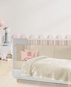DAS BABY ΚΟΥΒΕΡΤΑ VELOUR ΑΓΚΑΛΙΑΣ RELAX 1341 IVORY 80Χ110 Αγκαλιάς-Λίκνου