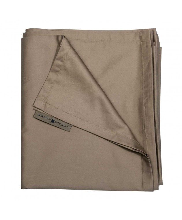 GREENWICH POLO CLUB ΣΕΝΤΟΝΙ ΥΠΕΡΔΙΠΛΟ 240*270 GREY TAUPE 2258 GREY, TAUPE Σεντόνια Μεμονωμένα Υπέρδιπλα