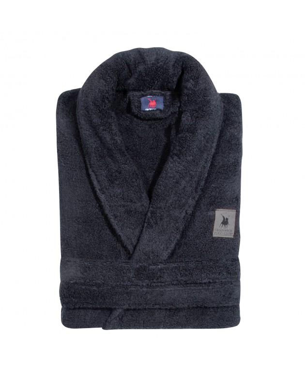 GREENWICH POLO CLUB ΜΠΟΥΡΝΟΥΖΙ XX-LARGE BLACK 3204 BLACK Μπουρνούζια