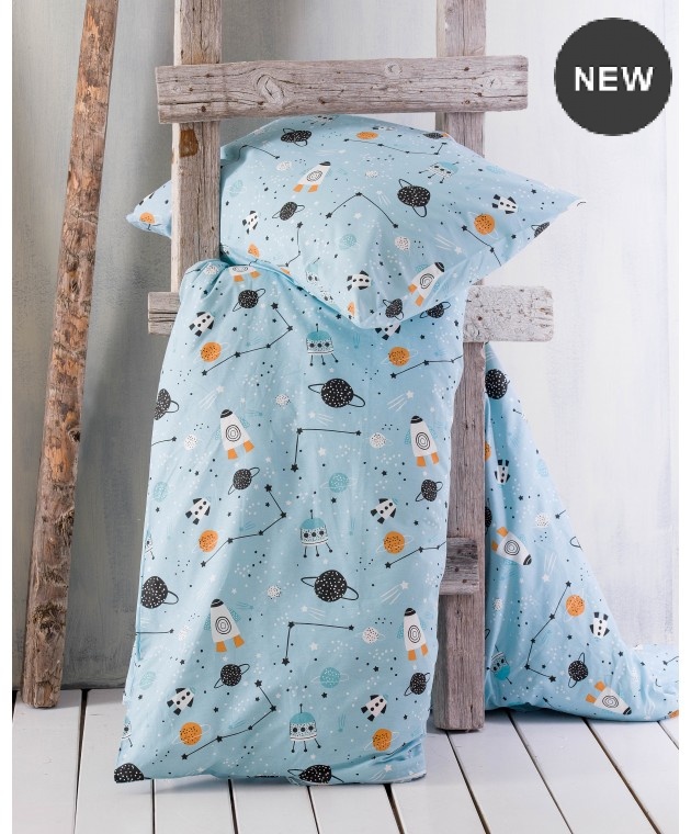 Σετ παιδικές μαξιλαροθήκες  (50Χ70) SYMBOL ASTROWORLD, RYTHMOS HOME Παιδικές Μαξιλαροθήκες