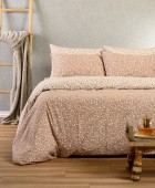 ΠΑΠΛΩΜΑΤΟΘΗΚΗ ΥΠΕΡΔΙΠΛΗ LEO MOCCA CASUAL LINE (225X245) Παπλωματοθήκες Υπέρδιπλες