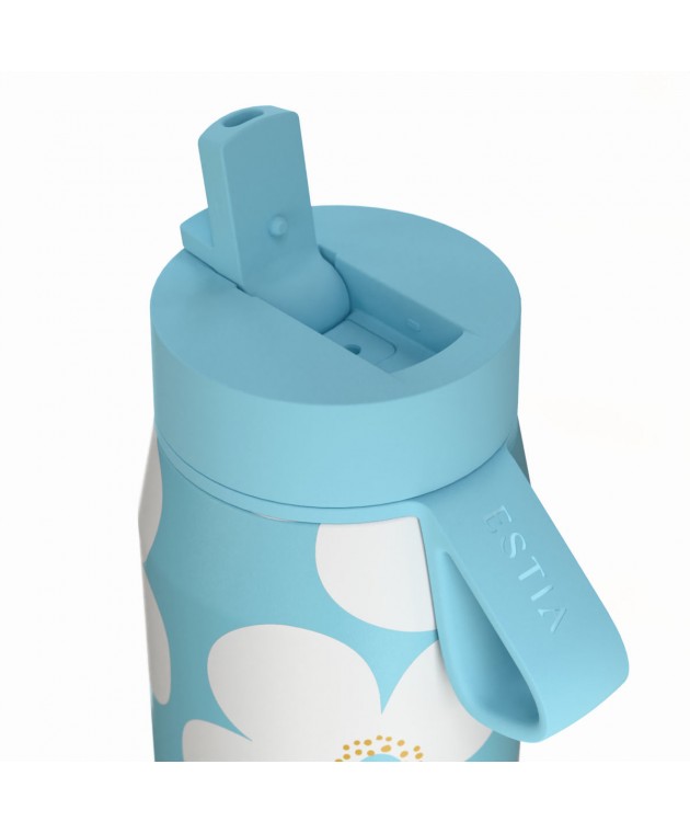 ESTIA ΘΕΡΜΟΣ PULSE  SAVE THE AEGEAN 500ml BLUE DAISY ΘΕΡΜΟΣ-ΠΑΓΟΥΡΙΑ