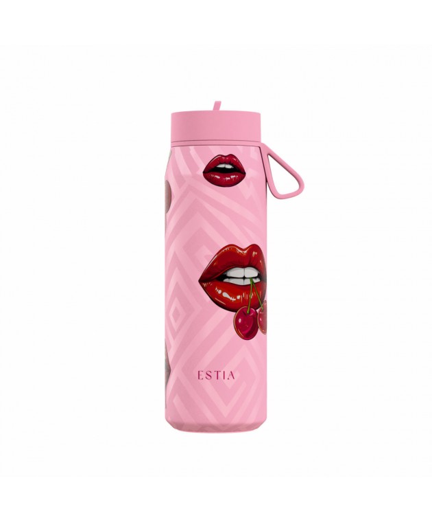 ESTIA ΘΕΡΜΟΣ PULSE  SAVE THE AEGEAN 500ml BLUSH POP ΘΕΡΜΟΣ-ΠΑΓΟΥΡΙΑ