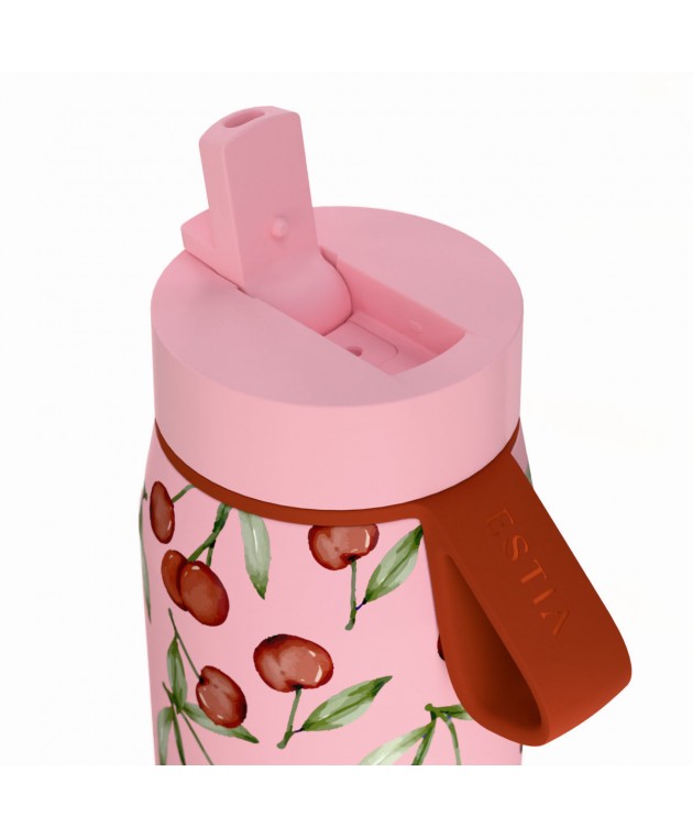 ESTIA ΘΕΡΜΟΣ PULSE  SAVE THE AEGEAN 500ml CHERRY ROSE ΘΕΡΜΟΣ-ΠΑΓΟΥΡΙΑ