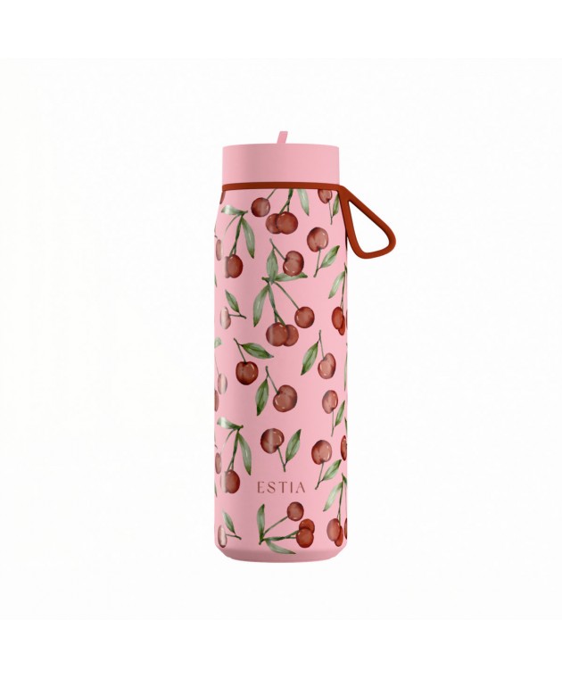 ESTIA ΘΕΡΜΟΣ PULSE  SAVE THE AEGEAN 500ml CHERRY ROSE ΘΕΡΜΟΣ-ΠΑΓΟΥΡΙΑ