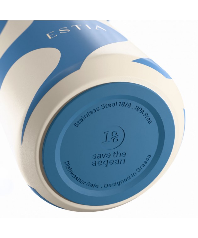 ESTIA ΘΕΡΜΟΣ PULSE  SAVE THE AEGEAN 500ml OCEAN WAVES