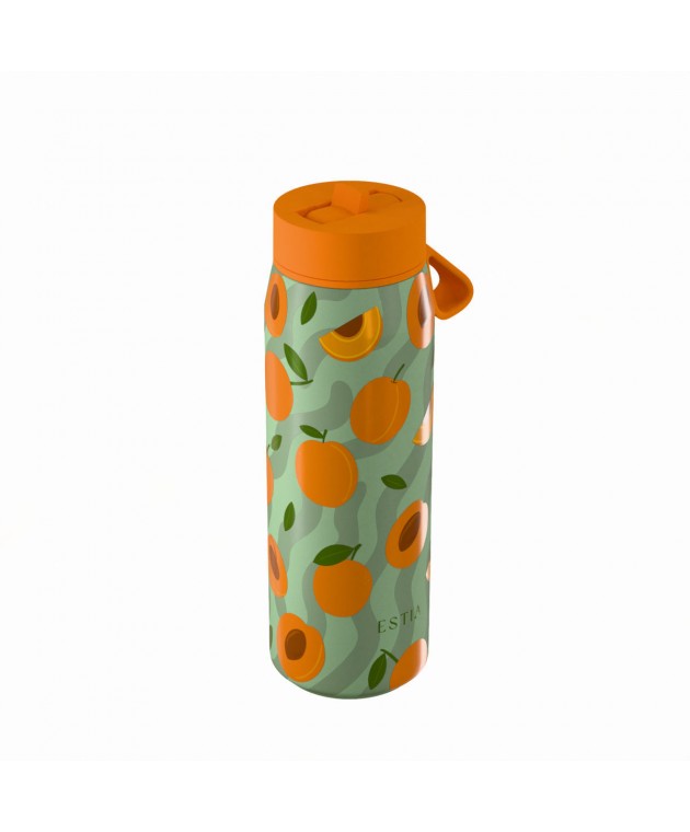 ESTIA ΘΕΡΜΟΣ PULSE  SAVE THE AEGEAN 500ml PEACH GARDEN ΘΕΡΜΟΣ-ΠΑΓΟΥΡΙΑ