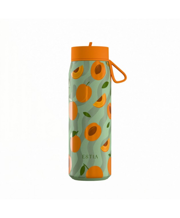 ESTIA ΘΕΡΜΟΣ PULSE  SAVE THE AEGEAN 500ml PEACH GARDEN