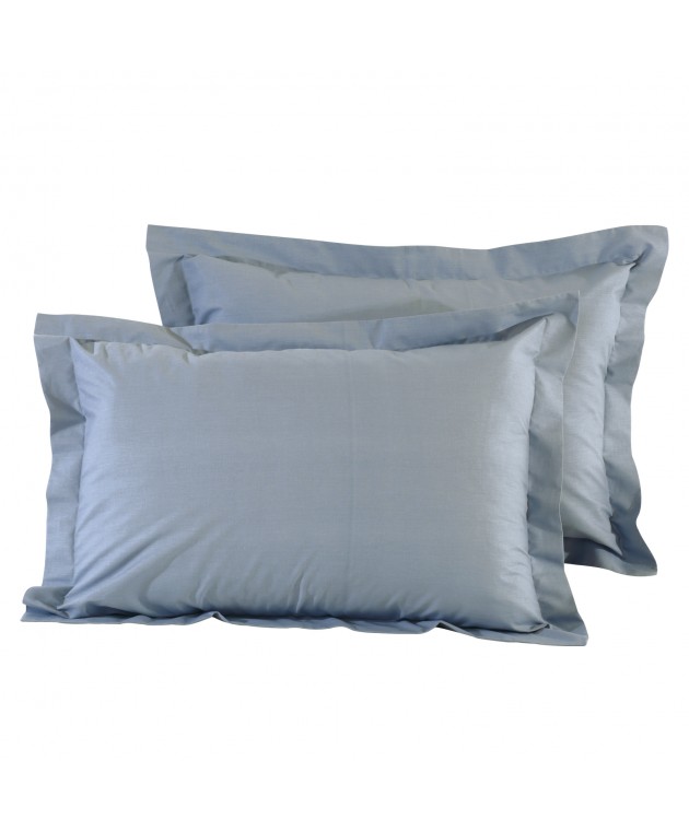 DAS HOME ΖΕΥΓΟΣ ΜΑΞΙΛΑΡΟΘΗΚΕΣ DUSTY BLUE 1006 DUSTY BLUE Μαξιλαροθήκες Μονόχρωμες