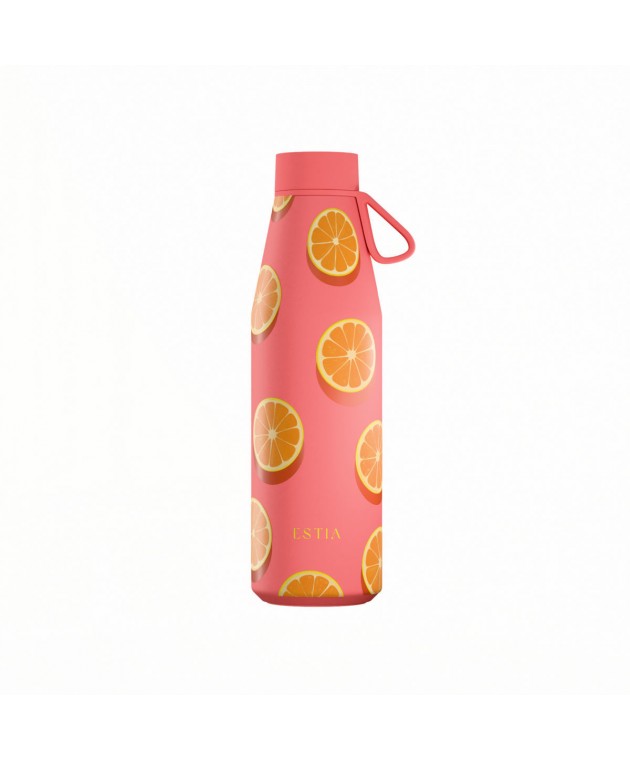ESTIA ΘΕΡΜΟΣ FLOW  SAVE THE AEGEAN 500ml ORANGE POP ΘΕΡΜΟΣ-ΠΑΓΟΥΡΙΑ