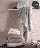 Πετσέτα προσώπου (50Χ90) OPERA ECRU, RYTHMOS HOME Πετσέτες Mπάνιου