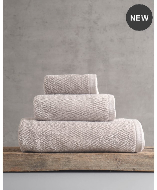 Πετσέτα χεριών (30Χ50) ESSENCE BEIGE, RYTHMOS HOME Πετσέτες Mπάνιου