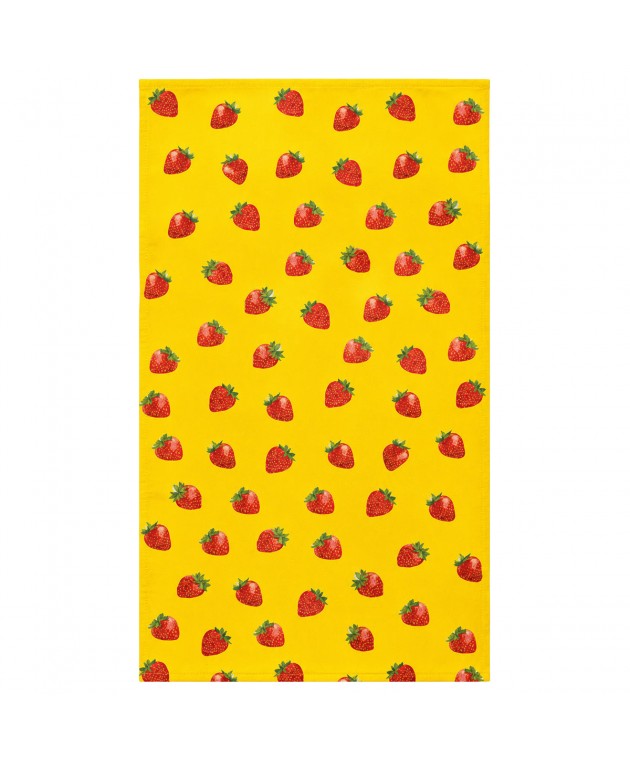 ESTIA ΠΕΤΣΕΤΑ ΘΑΛΑΣΣΗΣ MICROFIBER ΜΕ ΤΣΑΝΤΑΚΙ BERRY BRIGHT 90Χ180 Πετσέτες Θαλάσσης 