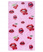ESTIA ΠΕΤΣΕΤΑ ΘΑΛΑΣΣΗΣ MICROFIBER ΜΕ ΤΣΑΝΤΑΚΙ BLUSH POP 90Χ180 Πετσέτες Θαλάσσης 
