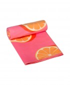 ESTIA ΠΕΤΣΕΤΑ ΘΑΛΑΣΣΗΣ MICROFIBER ΜΕ ΤΣΑΝΤΑΚΙ ORANGE POP 90Χ180 Πετσέτες Θαλάσσης 