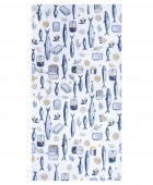 ESTIA ΠΕΤΣΕΤΑ ΘΑΛΑΣΣΗΣ MICROFIBER ΜΕ ΤΣΑΝΤΑΚΙ SALT LIFE 90Χ180 Πετσέτες Θαλάσσης 
