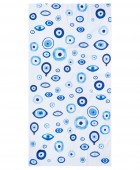 ESTIA ΠΕΤΣΕΤΑ ΘΑΛΑΣΣΗΣ MICROFIBER ΜΕ ΤΣΑΝΤΑΚΙ SPIRIT OF LUCK 90Χ180 Πετσέτες Θαλάσσης 