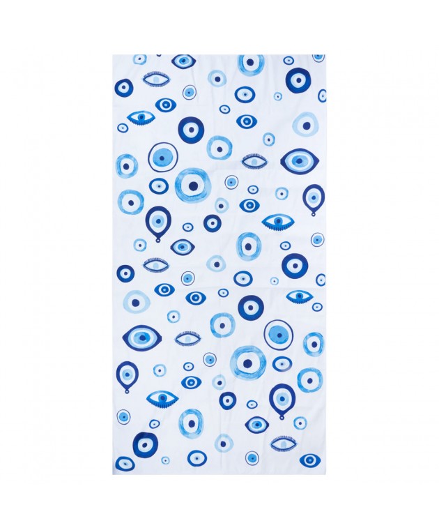 ESTIA ΠΕΤΣΕΤΑ ΘΑΛΑΣΣΗΣ MICROFIBER ΜΕ ΤΣΑΝΤΑΚΙ SPIRIT OF LUCK 90Χ180 Πετσέτες Θαλάσσης 