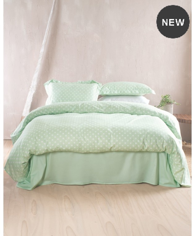 ΣΕΤ ΚΟΥΒΕΡΛΙ Υ/Δ (220Χ240) COQUETTE MINT, RYTHMOS HOME Κουβερλί Υπέρδιπλα