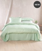 ΣΕΤ ΠΑΠΛΩΜΑ Υ/Δ (220Χ240) COQUETTE MINT, RYTHMOS HOME Παπλώματα Υπέρδιπλα