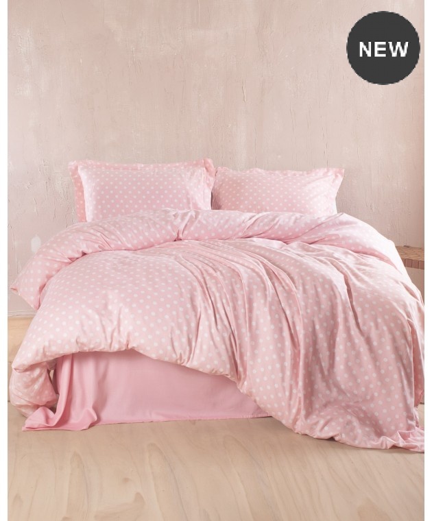ΣΕΤ ΠΑΠΛΩΜΑ Υ/Δ (220Χ240) COQUETTE PINK, RYTHMOS HOME Παπλώματα Υπέρδιπλα