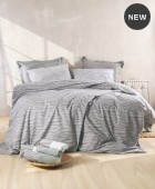 ΣΕΤ ΣΕΝΤΟΝΙΑ ΜΟΝΑ (160Χ260) TRISHA GREY, RYTHMOS HOME Σεντόνια Μονά