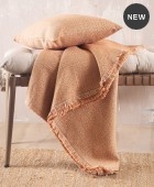 ΡΙΧΤΑΡΙ ΠΟΛΥΘΡΟΝΑΣ 160Χ180 KELSEY TERRACOTTA, RYTHMOS HOME Πολυθρόνας