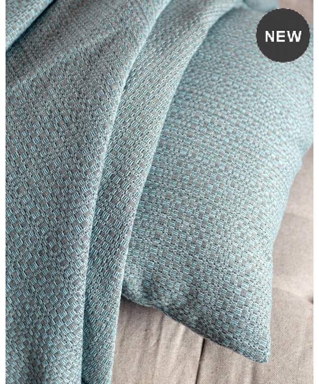 ΡΙΧΤΑΡΙ ΤΡΙΘΕΣΙΟΥ (180Χ280) KELSEY BLUE, RYTHMOS HOME Τριθέσιου
