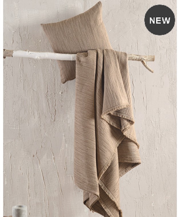 ΡΙΧΤΑΡΙ ΔΙΘΕΣΙΟΥ (180Χ240) TORIS DARK BEIGE, RYTHMOS HOME Διθέσιου