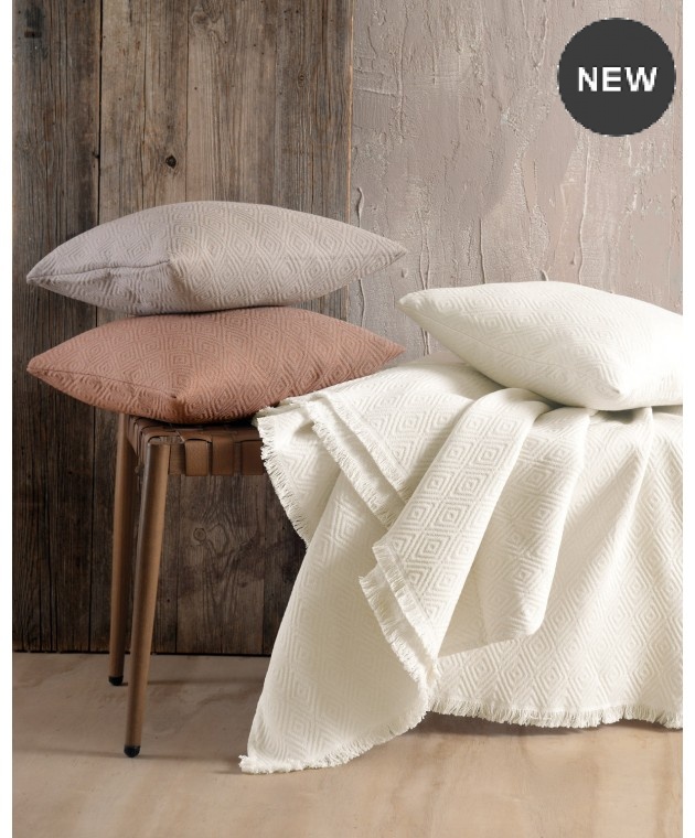 ΡΙΧΤΑΡΙ ΠΟΛΥΘΡΟΝΑΣ (160Χ180) ELYSSE BEIGE-GREY, RYTHMOS HOME Πολυθρόνας