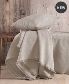 ΡΙΧΤΑΡΙ ΤΕΤΡΑΘΕΣΙΟΥ (180Χ330) ELYSSE BEIGE-GREY, RYTHMOS HOME Τετραθέσιου