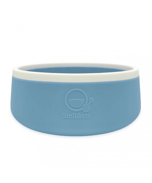 Mπωλ Σιλικόνης 350ml - Μπλε - Smikkels Πιάτα & Μπωλ